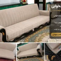 مبل تختخواب شو۲ عدد کاناپـه و ۲ عدد تختشو یک نفره