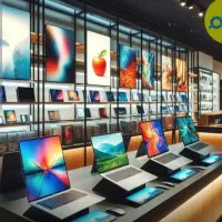 لپتاپ/نمایشگر لمسی دقیق و سریع برای کاربری آسان.