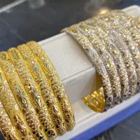 النگو طلا کتیبه۴٪( همه سایز)