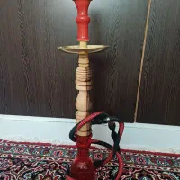 ۶عدد قلیان عناب و گردو تنگ کریستال‌ عربی و برنجی