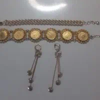 بدلیجات استیل اصل و آب طلاکاری شده