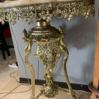 میز تلفتن  برنج  میز خاطره