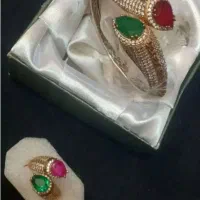 دستبند و انگشتر نقره عثمانی