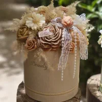 باکس گل شمعی