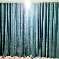 پرده همراه با میل پرده