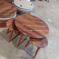 جلو مبلی ومیز عسلی آرژان چوب