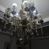لوستر|لوستر و چراغ آویز|ساوه, |دیوار