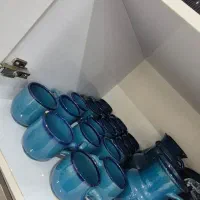 ظروف سفالی..لیوان همراه باپارچ