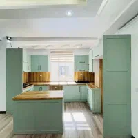 کابینت آماده نئوکلاسیک(سبز پاستیلی۵۲۱)