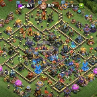 اکانت کلش آف کلنز تان 18 max لول 212 max