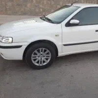 .فروش سمند LX سفید دوگانه دستی بدون رنگ