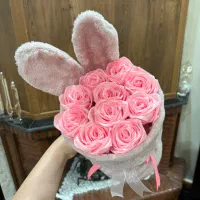 دسته گل ربانی لوکس ۱۰ شاخه