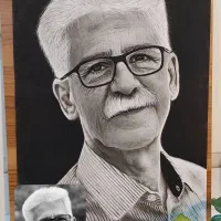 سفارش نقاشی پرتره سیاه قلم