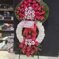 انواع تاج گل ترحیم و افتتاحیه