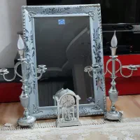 آینه وشمعدان وساعت