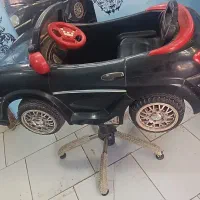 صندلی آرایشگاه برقی. آینه . ماشین کودک