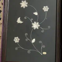 تابلو تریینی نقره عیار ۸۴۰