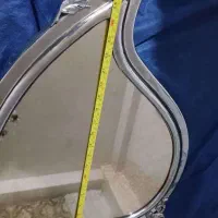 آینه ی سنگ با کناره ی برنز ، قدیمی