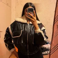 کاپشن چرم اورجینال