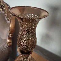 شمعدان برنجی انتیک