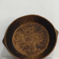 تشت چوبی یکدست دست ساز(لاک نان)
