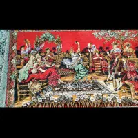 قالیچه قدیمی ابریشم