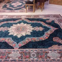 فرش 9 مترجفت۷۰۰شانه مشهدنخ آکرلیک۱۰روزپهن راه میام