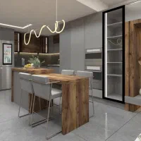 کابینت اماده. کابینت اشکاف باطرح دلخاه مشتری