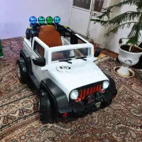 ماشین شارژی ۲موتوره قدرتی جیپ صحرا