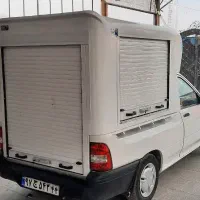 کابین اتاق عقب پراید وانت مسقف فایبرگلاس