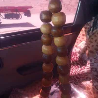 تسبیح بزرگ چوب گردو دکوری