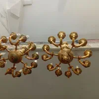 خرید فروش لوستر طلایی