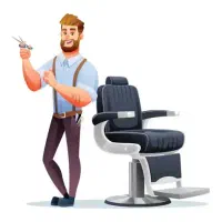 دستیار آرایشگر مردانه