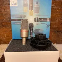 AKG C3000B اتریش میکروفن هدفون کارت صدا میدی