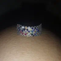 انگشتر نقره نگین دارارزشی