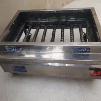 گاز دوشعله و فر کباب پز کبابی