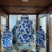گلدان بانکه ای چینی قدیمی
