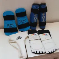 لوازم کامل تکواندو سالم سالم مناسب ۳تا ۱۱سال