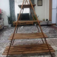 پایه چوبی ،برای گلدان،عروسک،وسایل