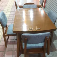 ناهارخوری چوبی  نهارخوری|میز و صندلی غذاخوری|رشت, خمیران زاهدان|دیوار