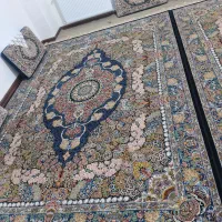 دو عدد فرش ۹ متری ۱۰۰۰شونه همراه ۴ عدد پشتی