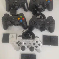 دسته PS2 و مموری کارت پلی استیشن 2 فروش تکی و عمده