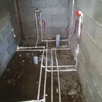 لوله گشی اب فاظلاب پگیچ نصب شیرلات