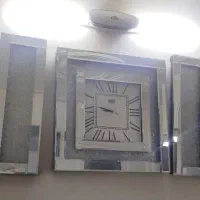 ساعت دیواری آینه ای