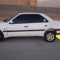 پژو 405 سفید اتاق فابریک