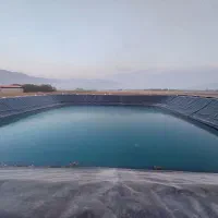 استخر پلیمری ، ورق ژئوممبران ، ژئوتکستایل