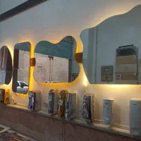 آینه چراغ دار