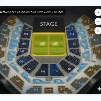 بلیت کنسرت معین VIP