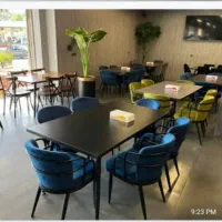 میز صندلی ناهارخوری رستورانی فست فود جیگرگی
