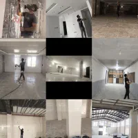 نقاشی ساختمان مدرن بادستگاه ایرلس